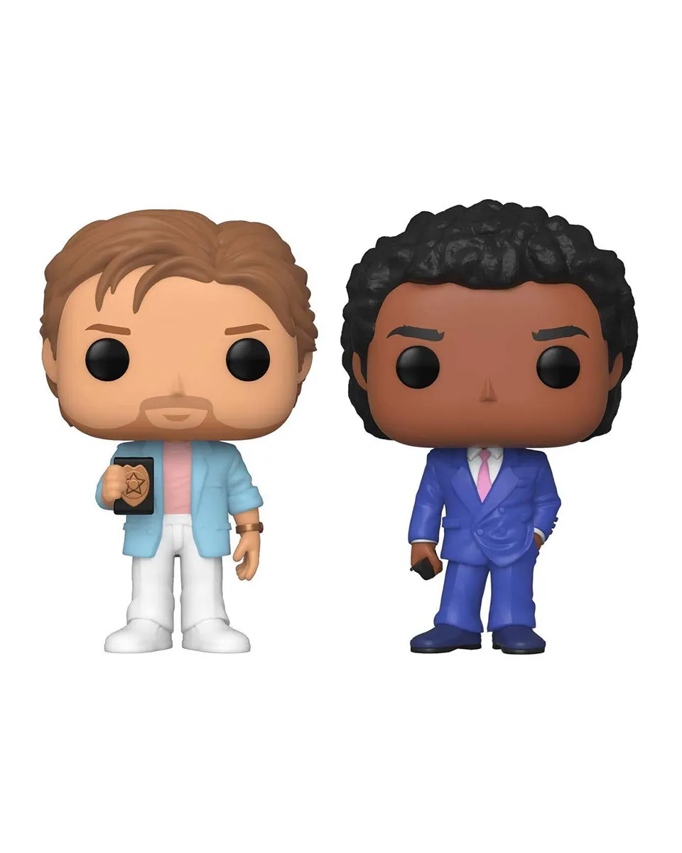 Bobble Figure Television - Miami Vice POP! 2-Pack - Crockett & Tubbs