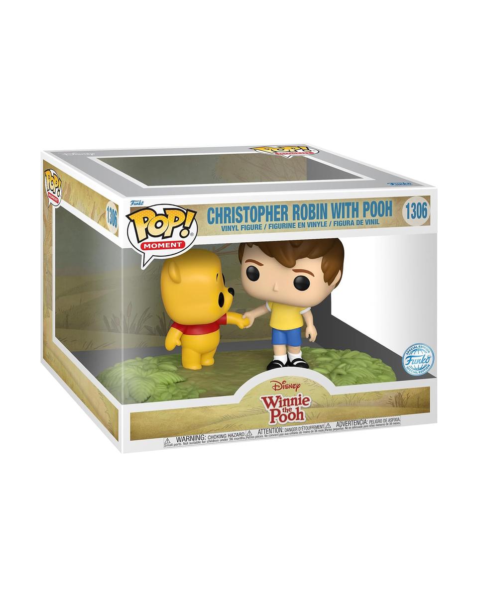 Bobble Figure Moment - Disney POP! - Christopher Robin With Winnie The Pooh 