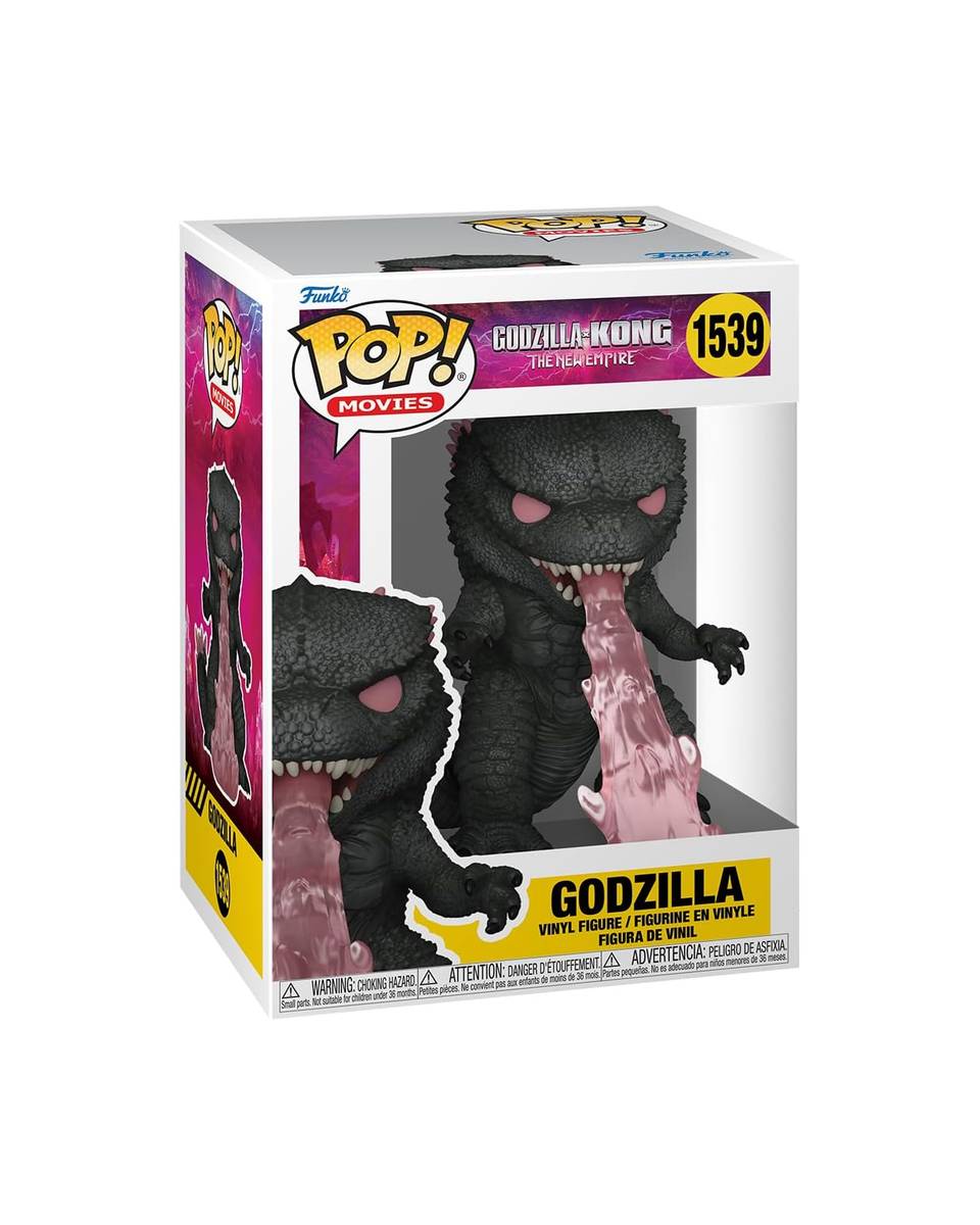 Bobble Figure Movies - Godzilla vs Kong The New Empire POP! - Godzilla With Heat Ray 