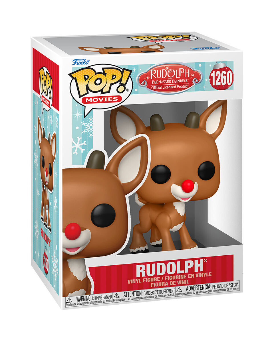 Bobble Figure Rudolph the Red-Nosed Reindeer POP! - Rudolph 