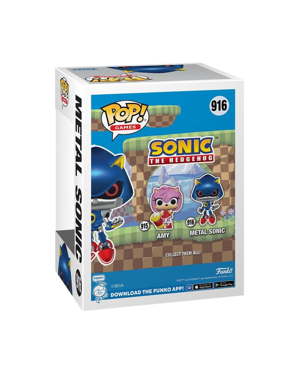 Bobble Figure Games - Sonic the Hedgehog POP! - Metal Sonic 