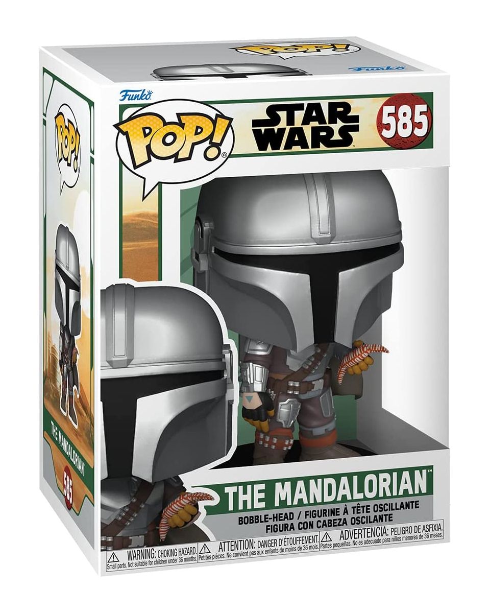 Bobble Figure Star Wars - The Book of Boba Fett POP! - The Mandalorian 