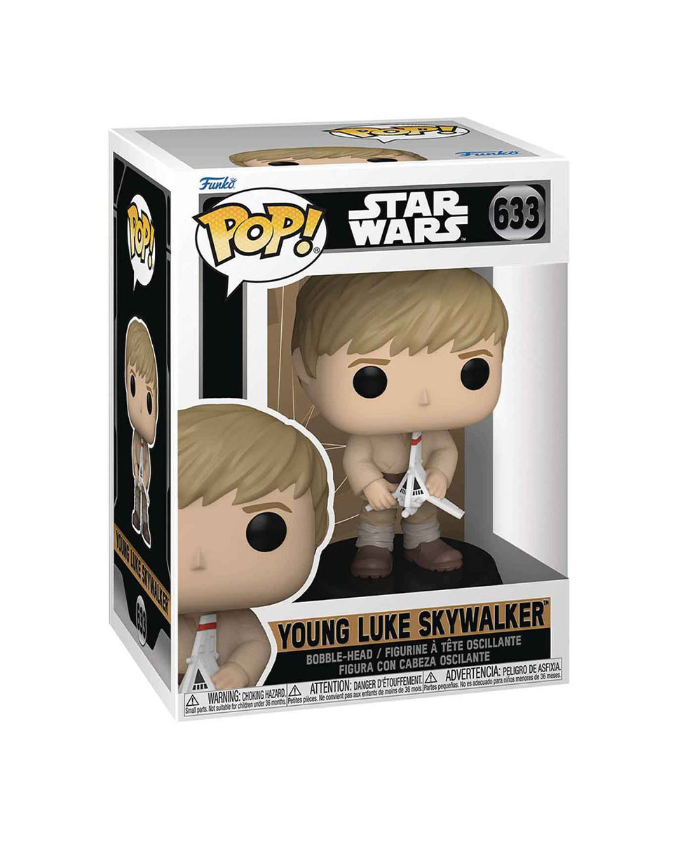 Bobble Figure Star Wars - Obi-Wan Kenobi POP! - Young Luke Skywalker 