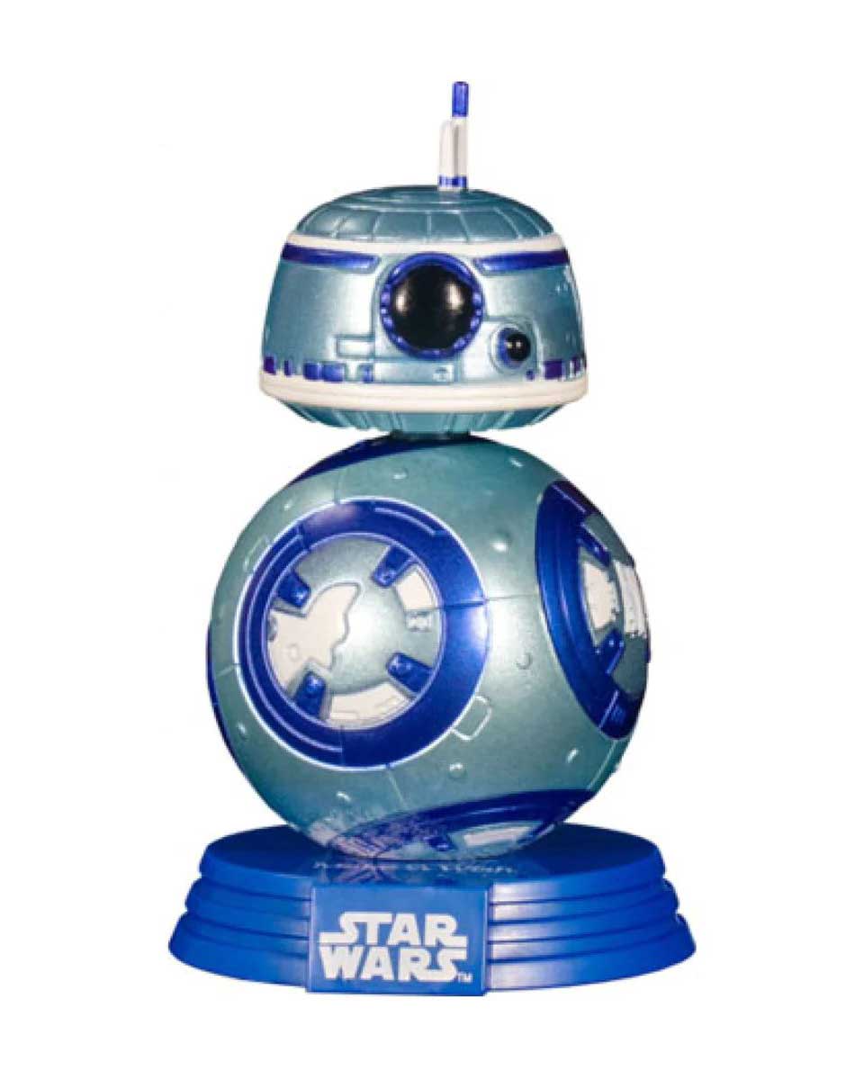 Bobble Figure Star Wars POP! Make a Wish - BB-8 - Metallic 