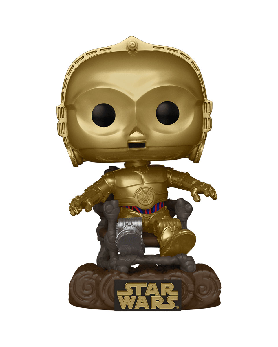 Bobble Figure Star Wars - Return of the Jedi 40th Annyversary POP! - C-3PO (in Chair) 