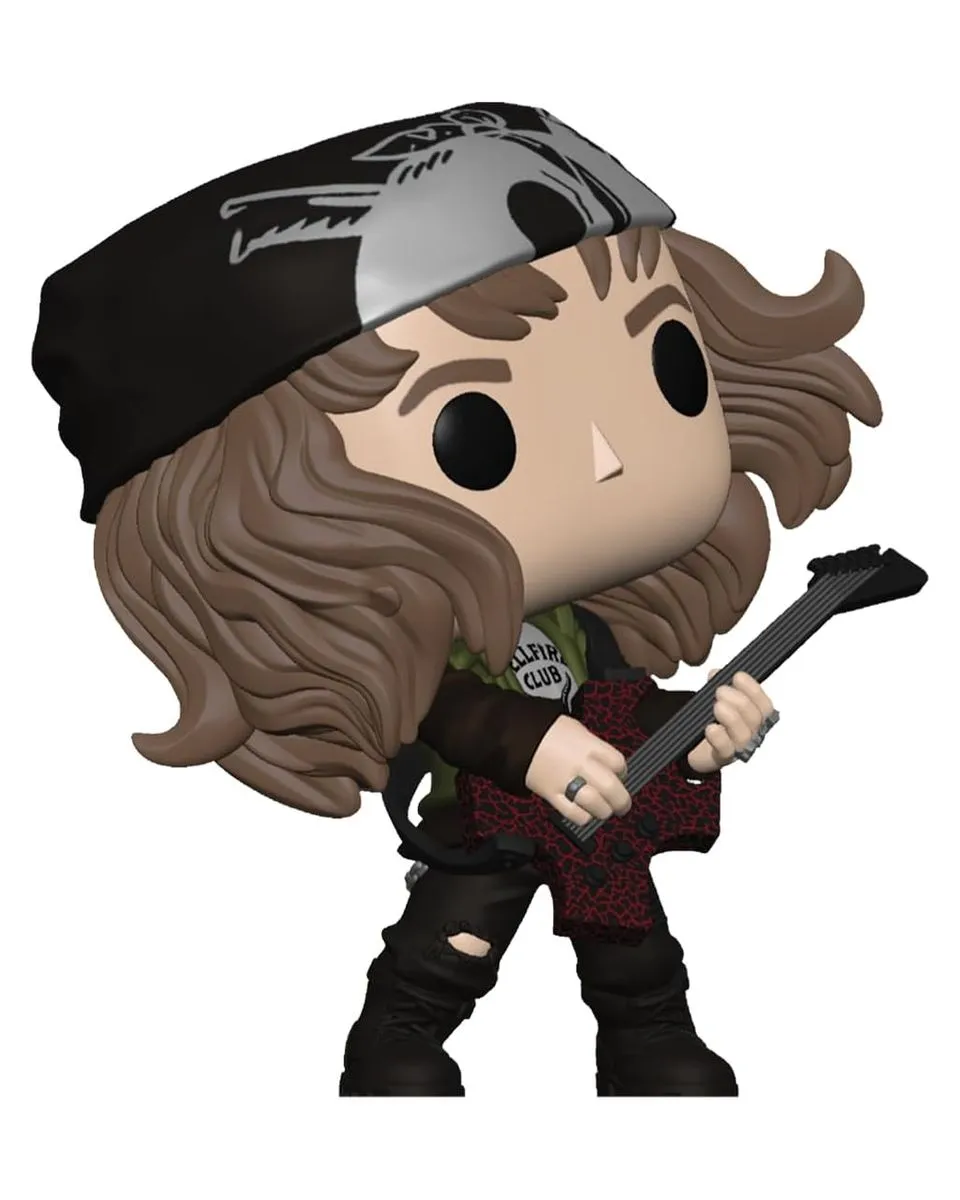 Bobble Figure Stranger Things POP! - Hunter Eddie (with Guitar) 