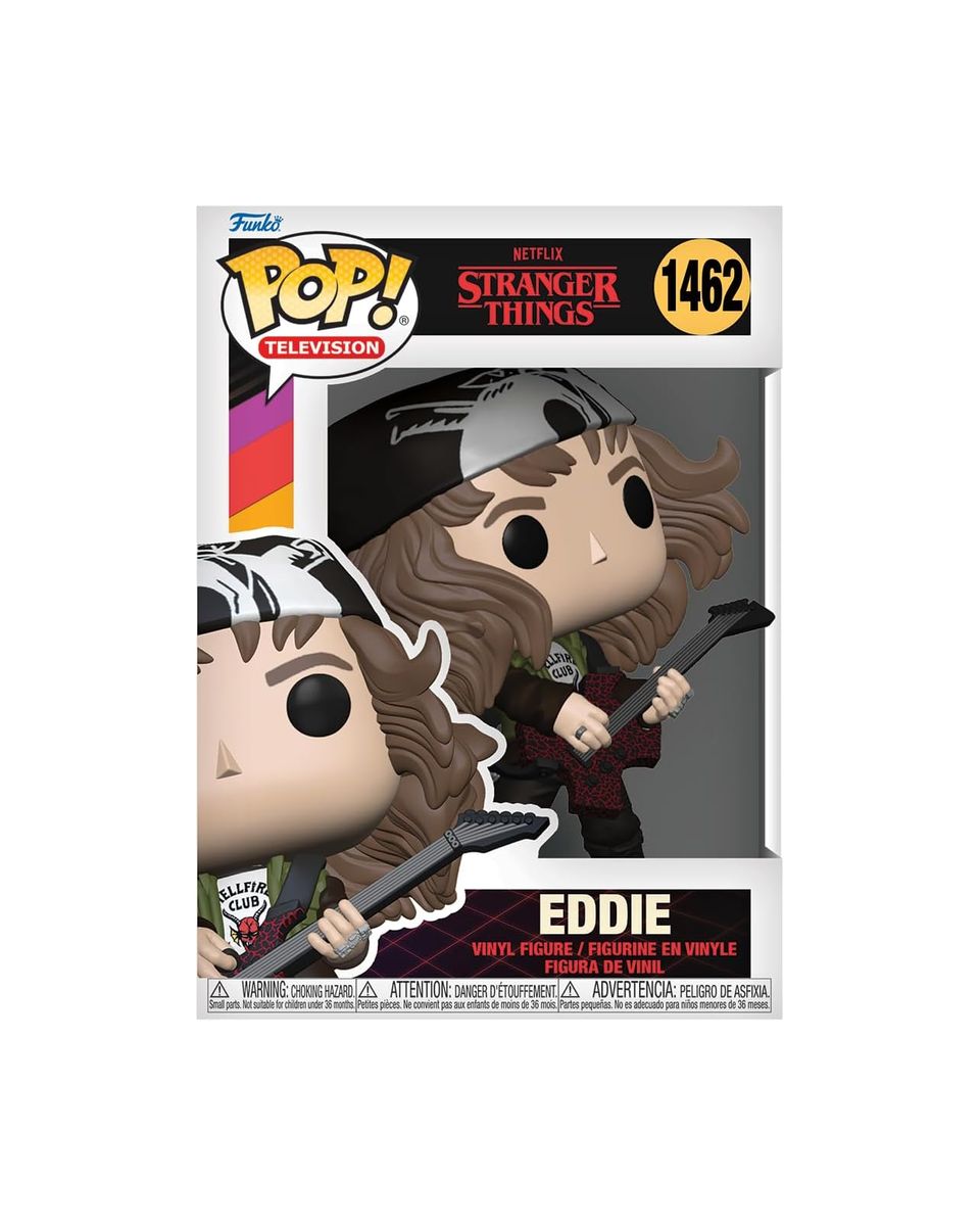 Bobble Figure Stranger Things POP! - Hunter Eddie (with Guitar) 