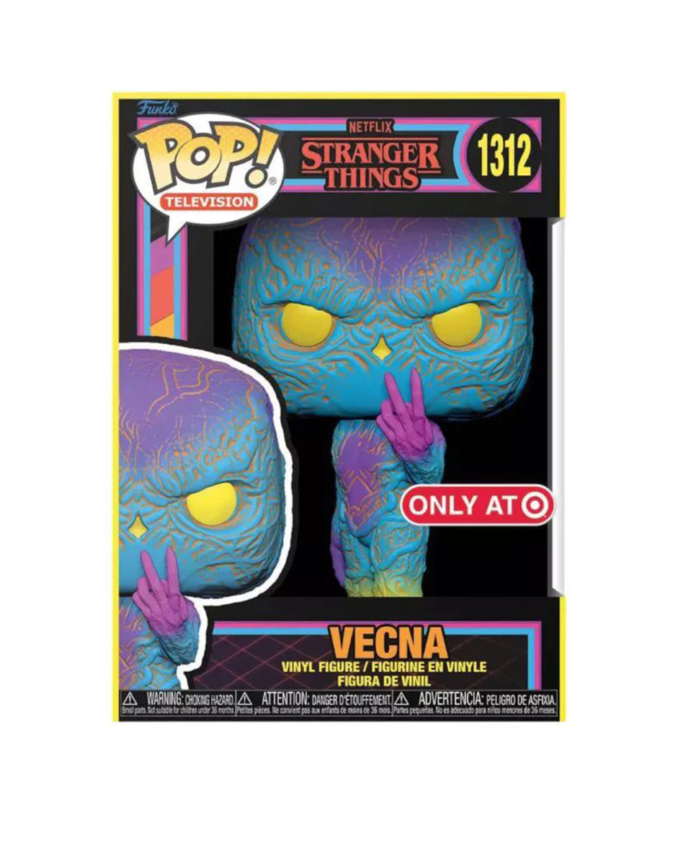 Bobble Figure Stranger Things POP! - Vecna (Blacklight) - Special Edition 