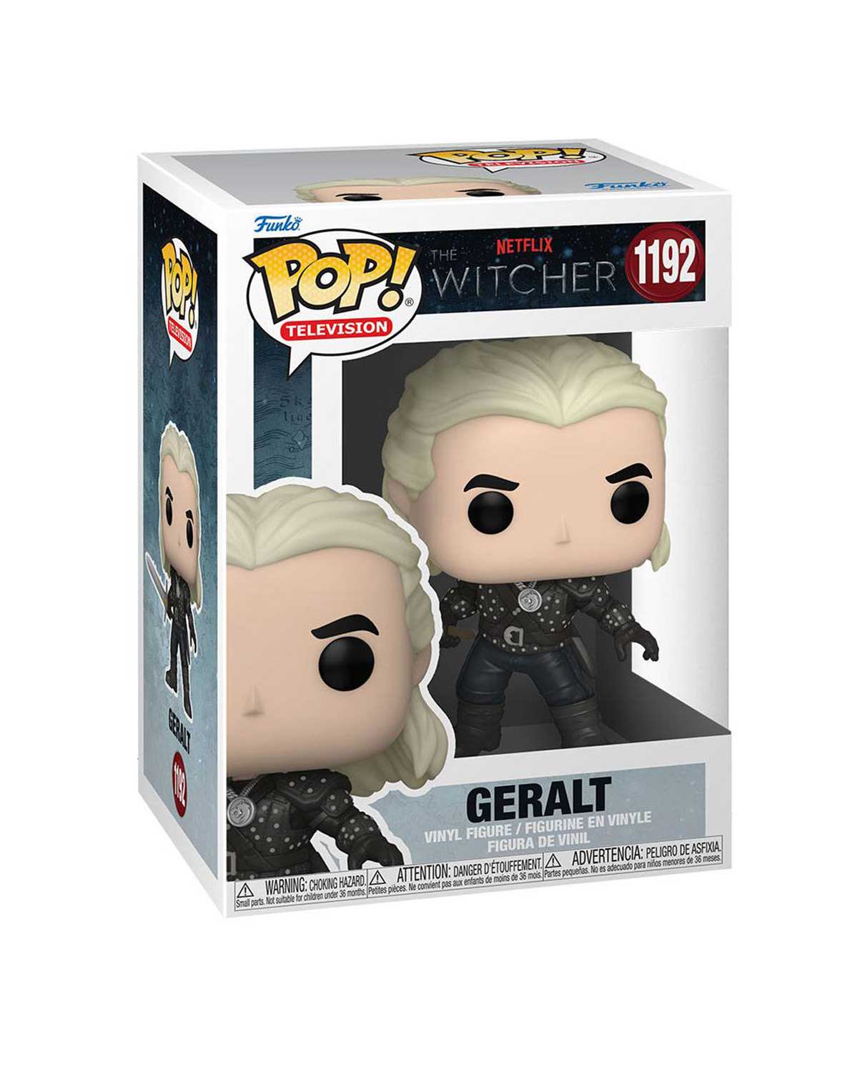 Bobble Figure The Witcher POP! - Geralt Ver.A 