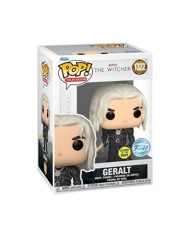 Bobble Figure Television - The Witcher POP! - Geralt with Sword 