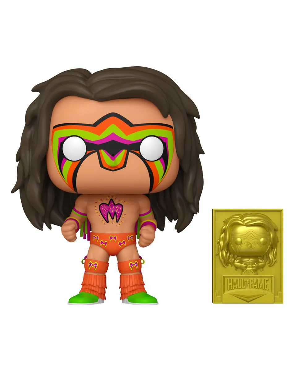 Bobble Figure WWE - Hall of Fame POP! - Ultimate Warrior (with Pin) - Special Edition 