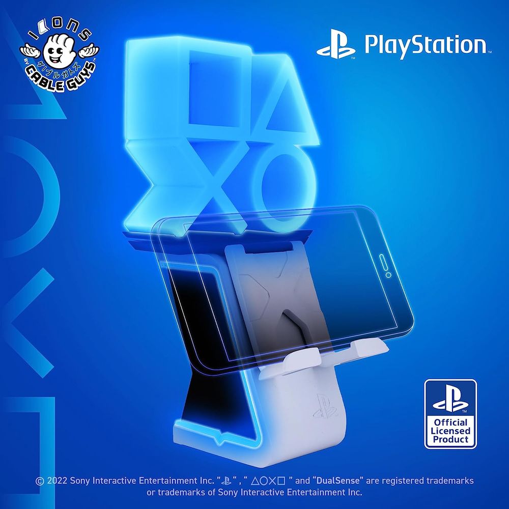 Cable Guys Icon - Playstation 5 Logo 