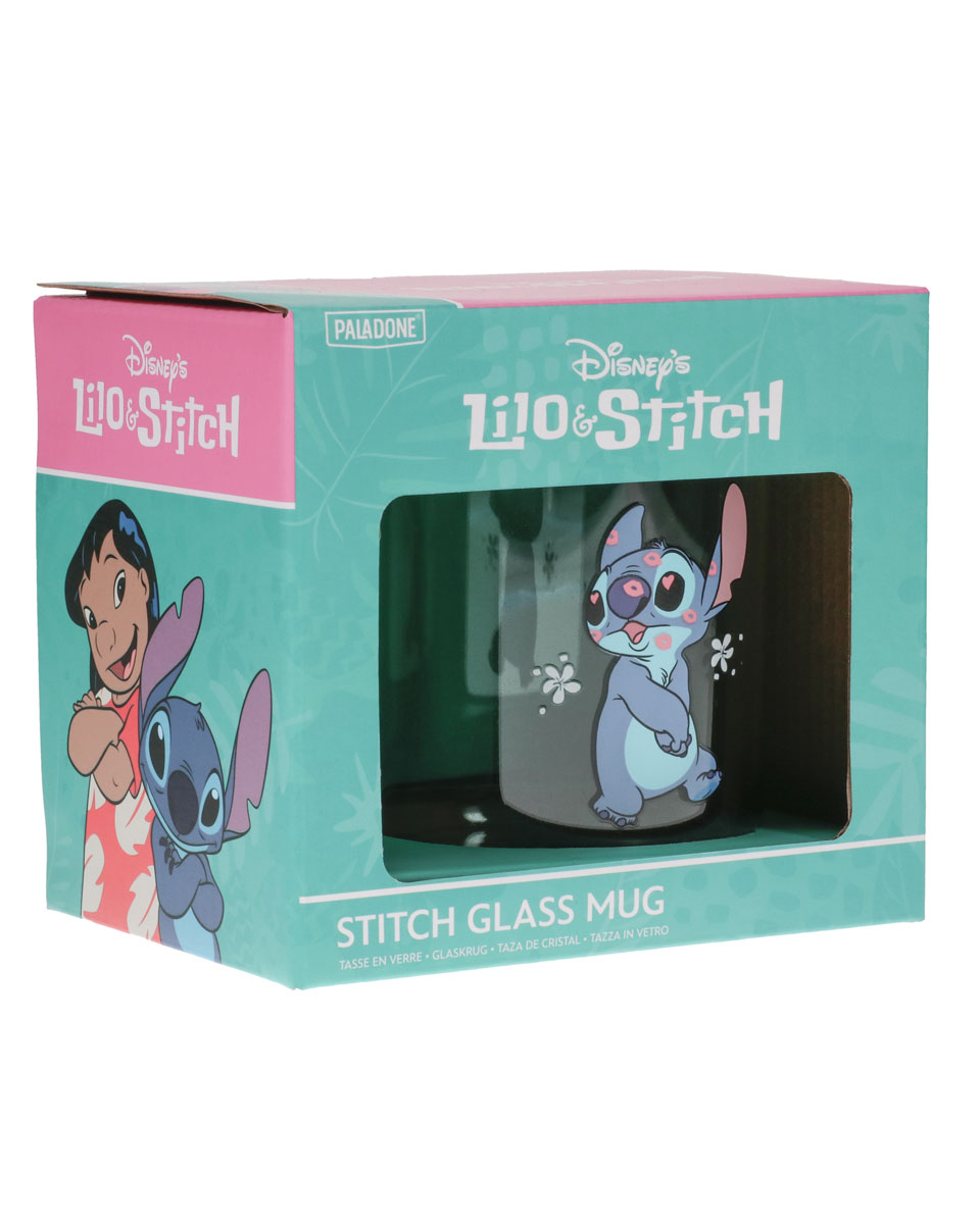 Čaša Paladone Disney Lilo & Stitch - Stitch - Glass Mug 