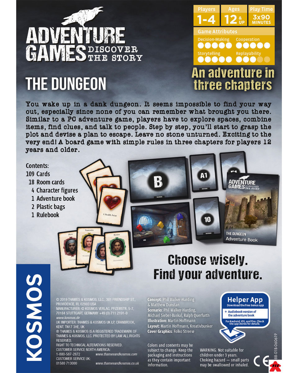 Društvena igra Adventure Games - The Dungeon 