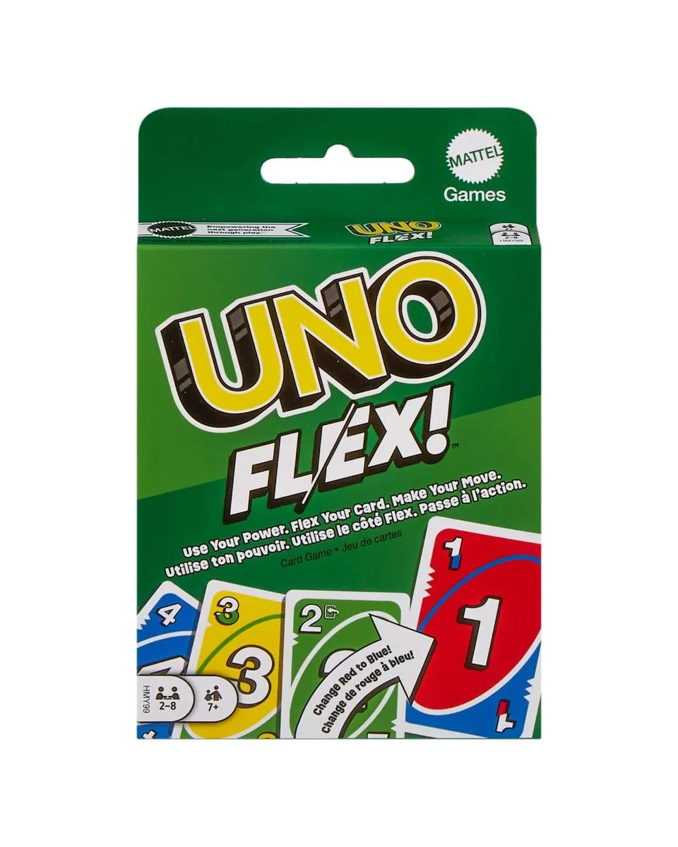 Društvena igra Mattel UNO - Flex! - Card Game 