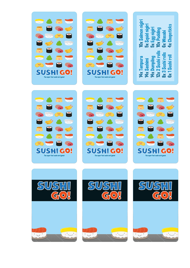 Društvena igra Sushi Go! 