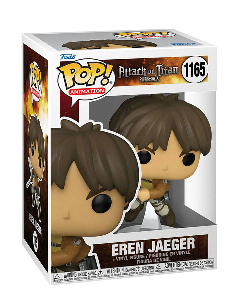 Bobble Figure Anime - Attack on Titan POP! - Eren Yeager 