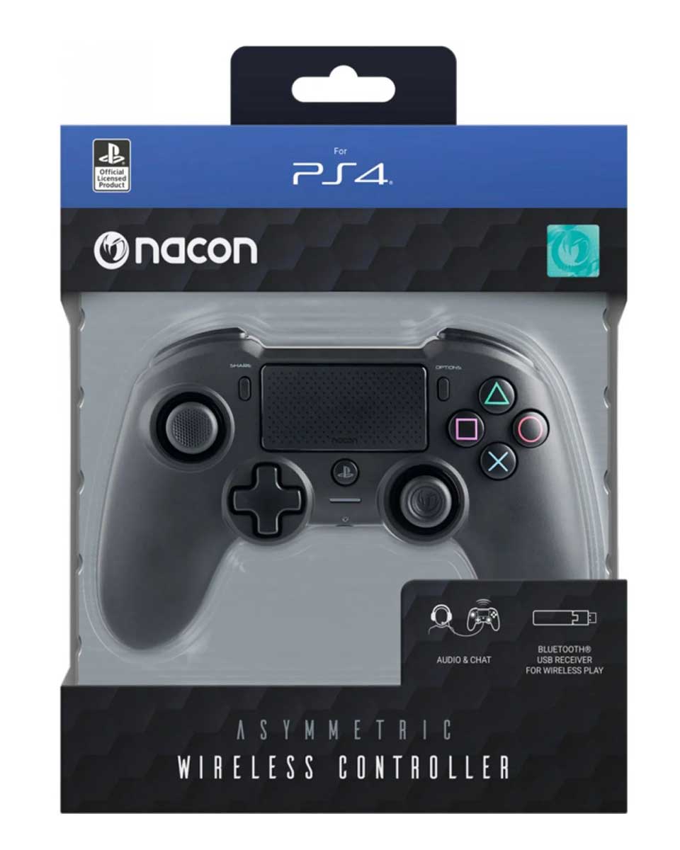Gamepad Nacon Asymmetric Wireless Controller - Black 