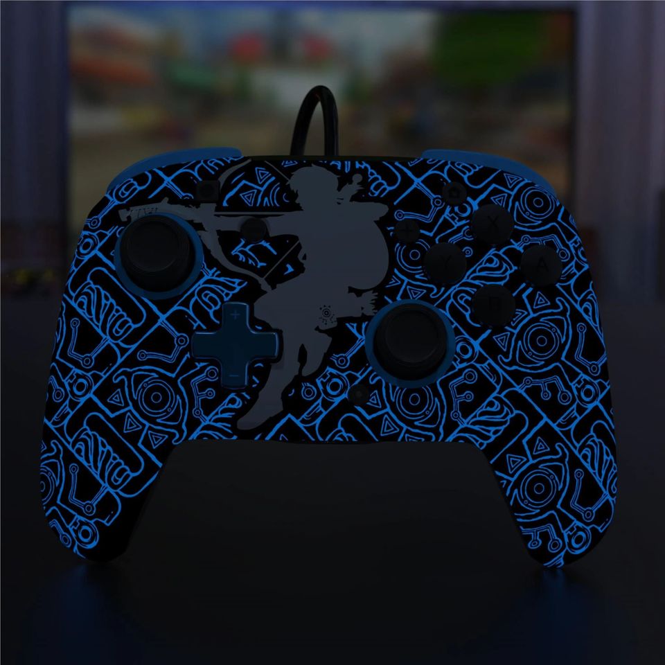 Gamepad PDP Rematch - Link - Glow In The Dark 
