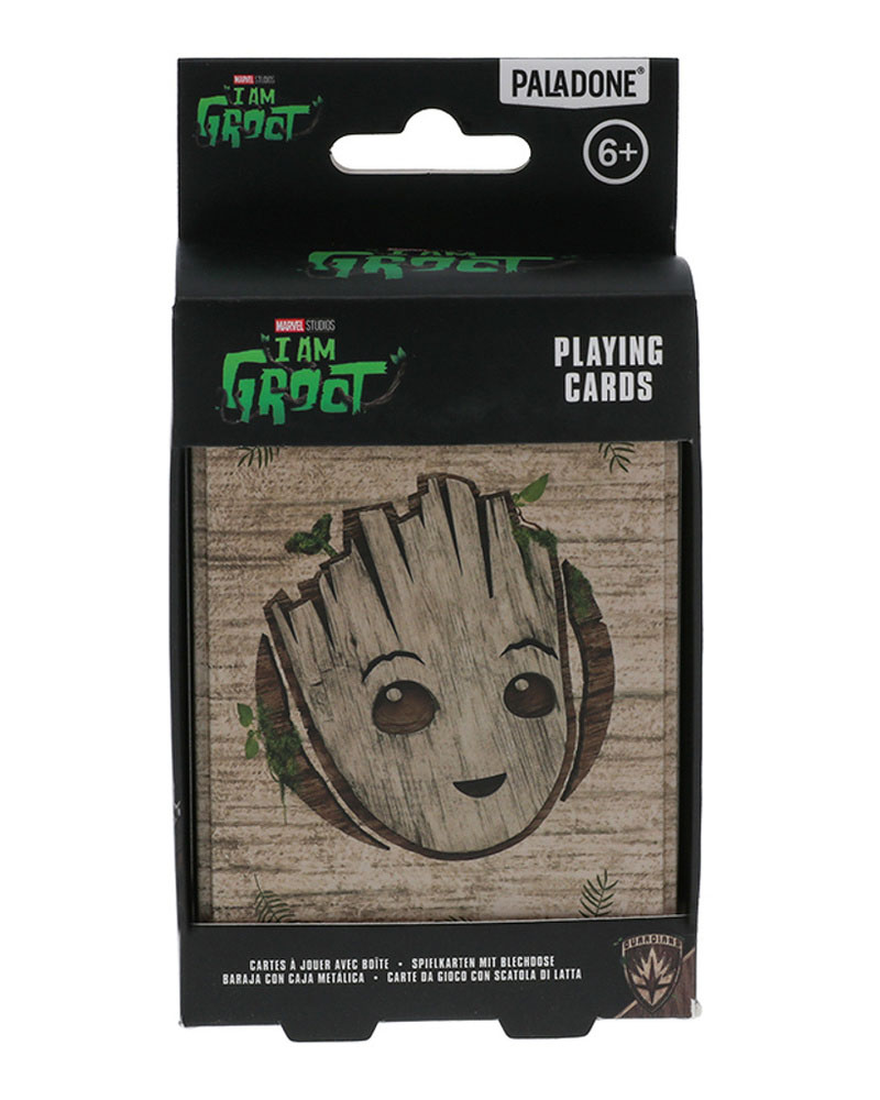 Karte Paladone - Guardians Of The Galaxy - Groot - Playing Cards 