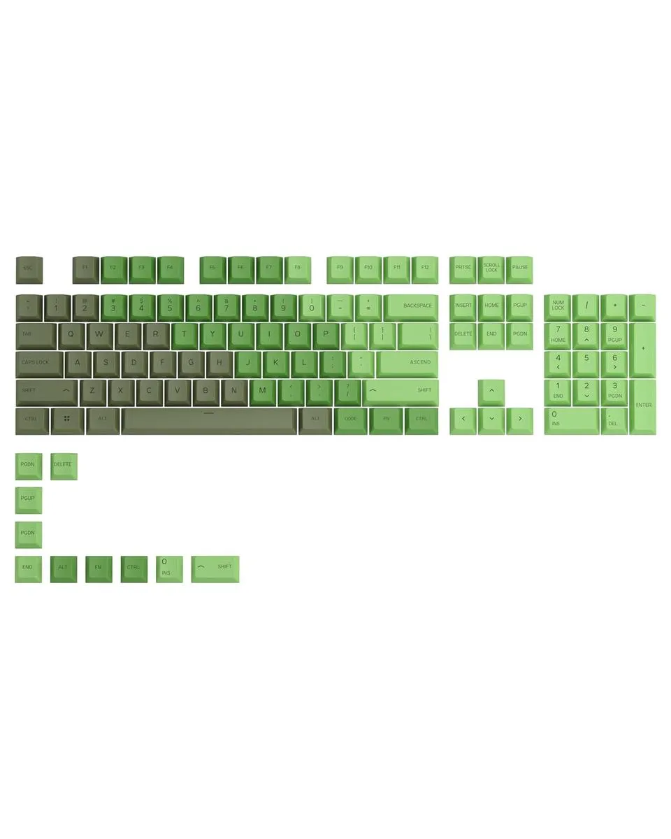 Keycaps Glorious GPBT - Olive 