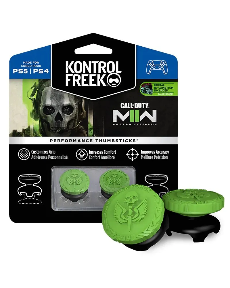 KontrolFreek Thumb Grip - Call of Duty Modern Warfare 2 - Green 