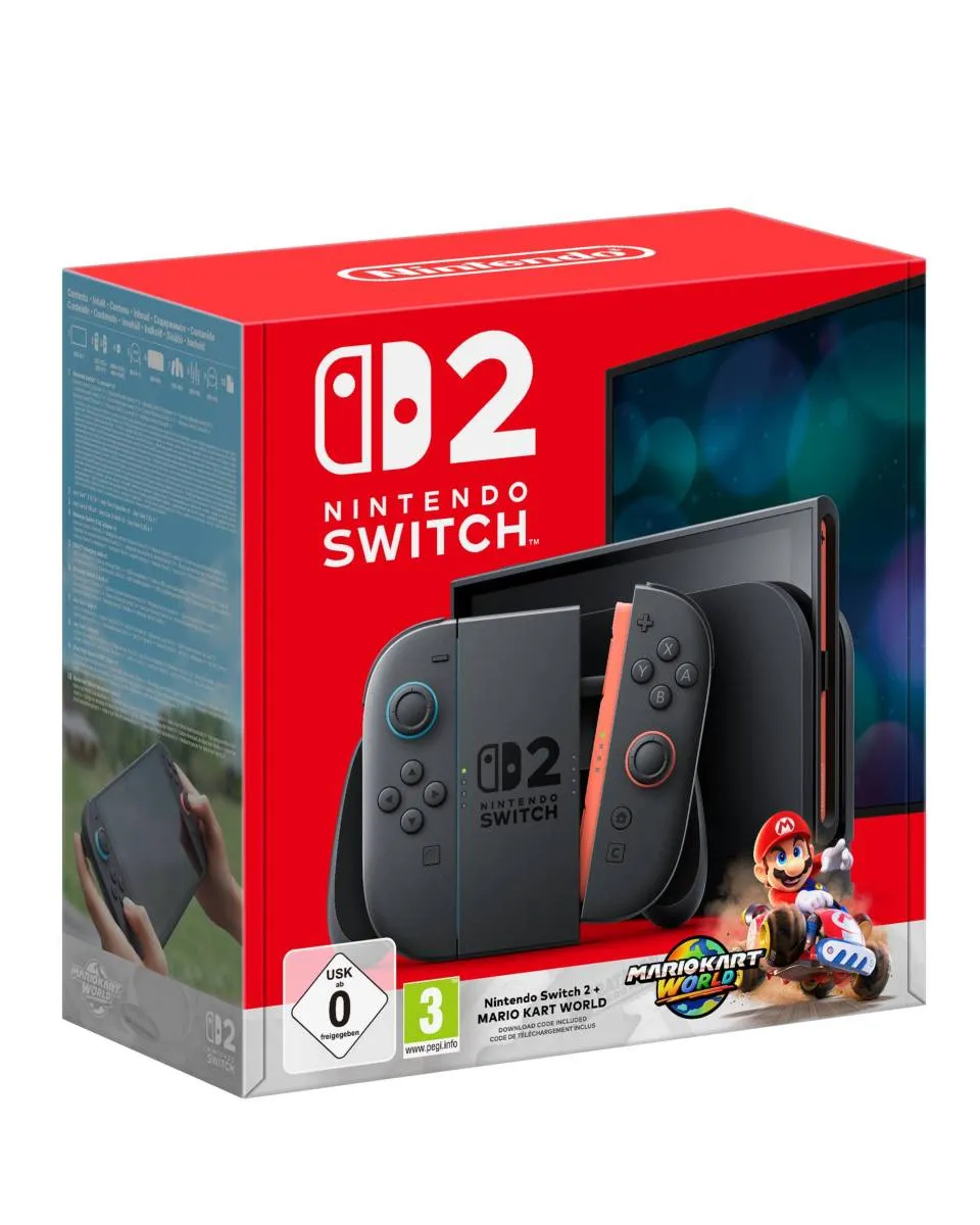Konzola Nintendo Switch 2 - Light Blue and Light Red Joy-Con + Switch Mario Kart World