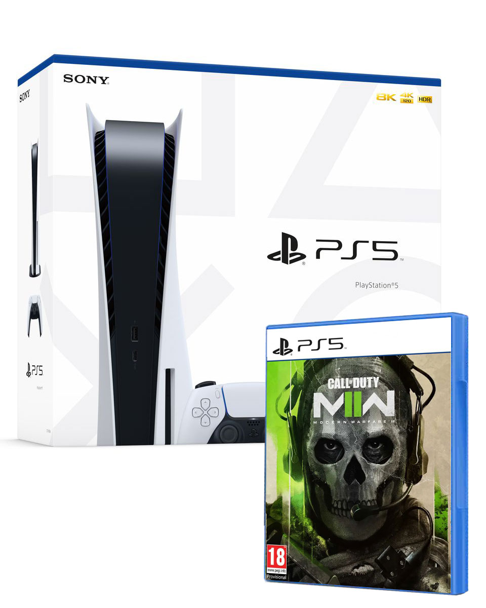 Konzola PlayStation 5 - 825GB + PS5 Call of Duty - Modern Warfare 2 