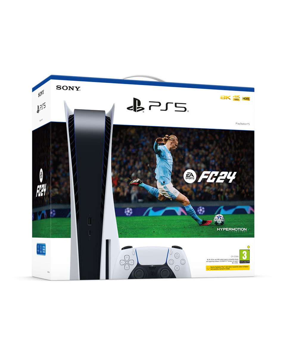 Konzola PlayStation 5 - 825GB + PS5 EA Sports FC 24 