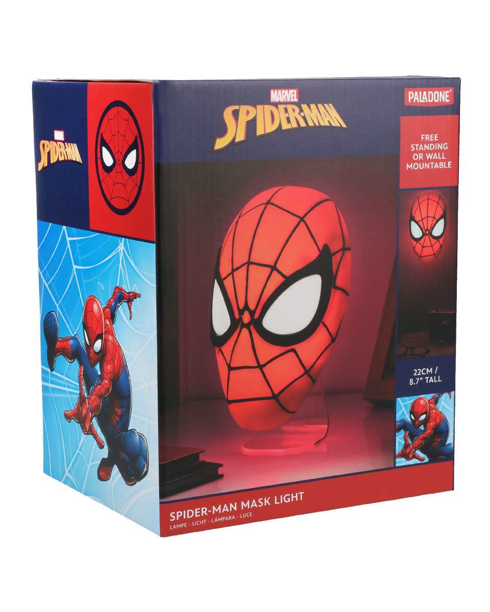 Lampa Paladone Marvel - Spiderman Mask Light 