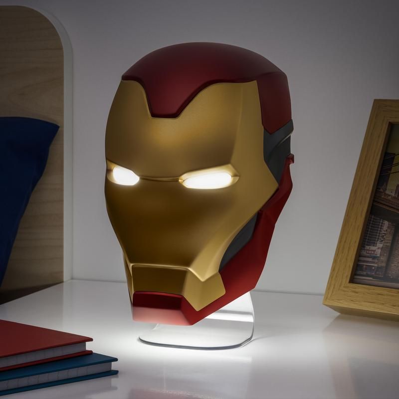 Lampa Paladone Marvel - The Infinity Saga - Iron Man Mask Light 