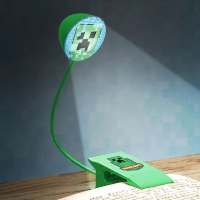 Lampa Paladone Minecraft - Creeper Book Light 