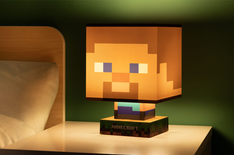 Lampa Paladone Minecraft - Steve Icon Lamp 