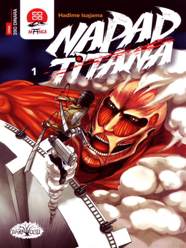 Manga Strip Attack on Titan - Napad Titana - 1 