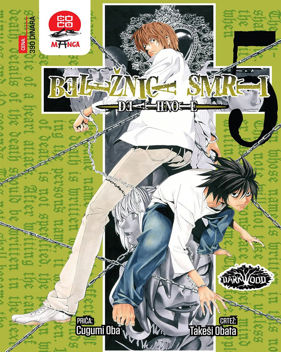 Manga Strip Death Note - Beležnica Smrti - 5 