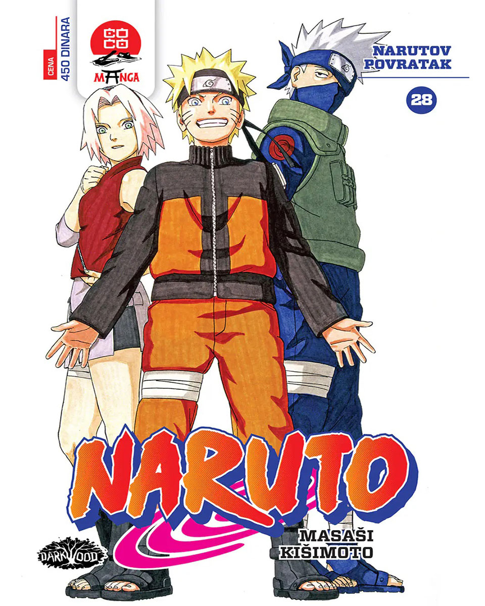 Manga Strip Naruto 28 - Narutov povratak 