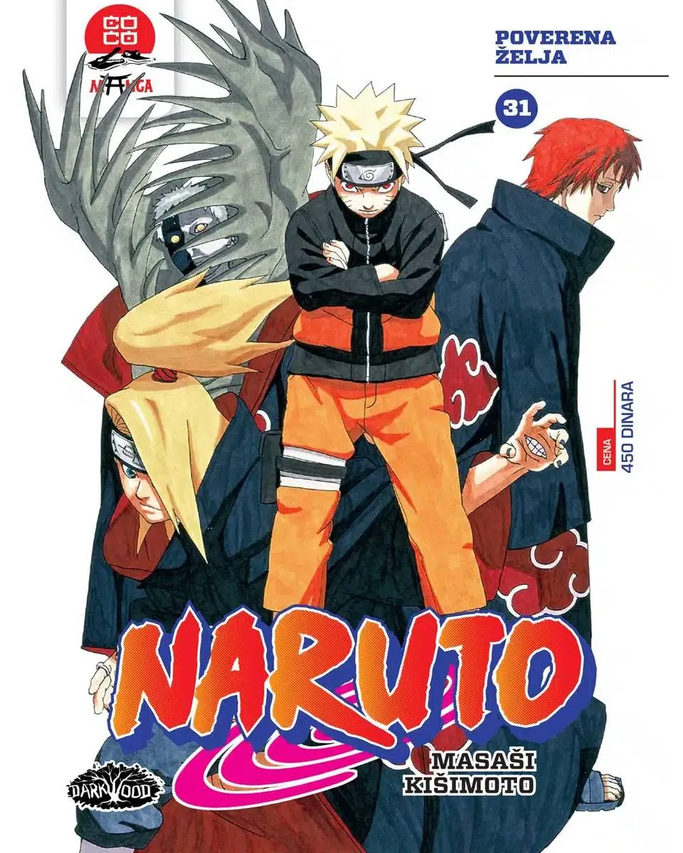 Manga Strip Naruto 31 - Poverena želja 