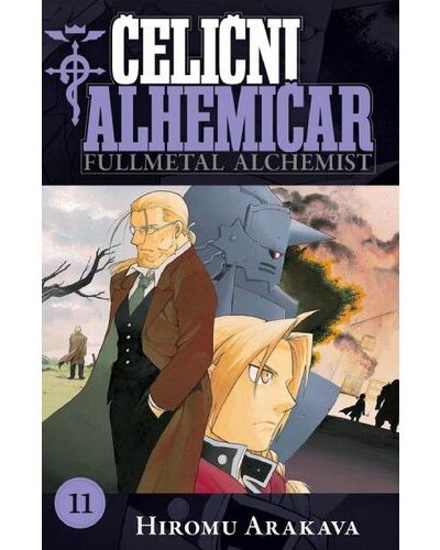 Manga strip Čelični alhemičar 11 