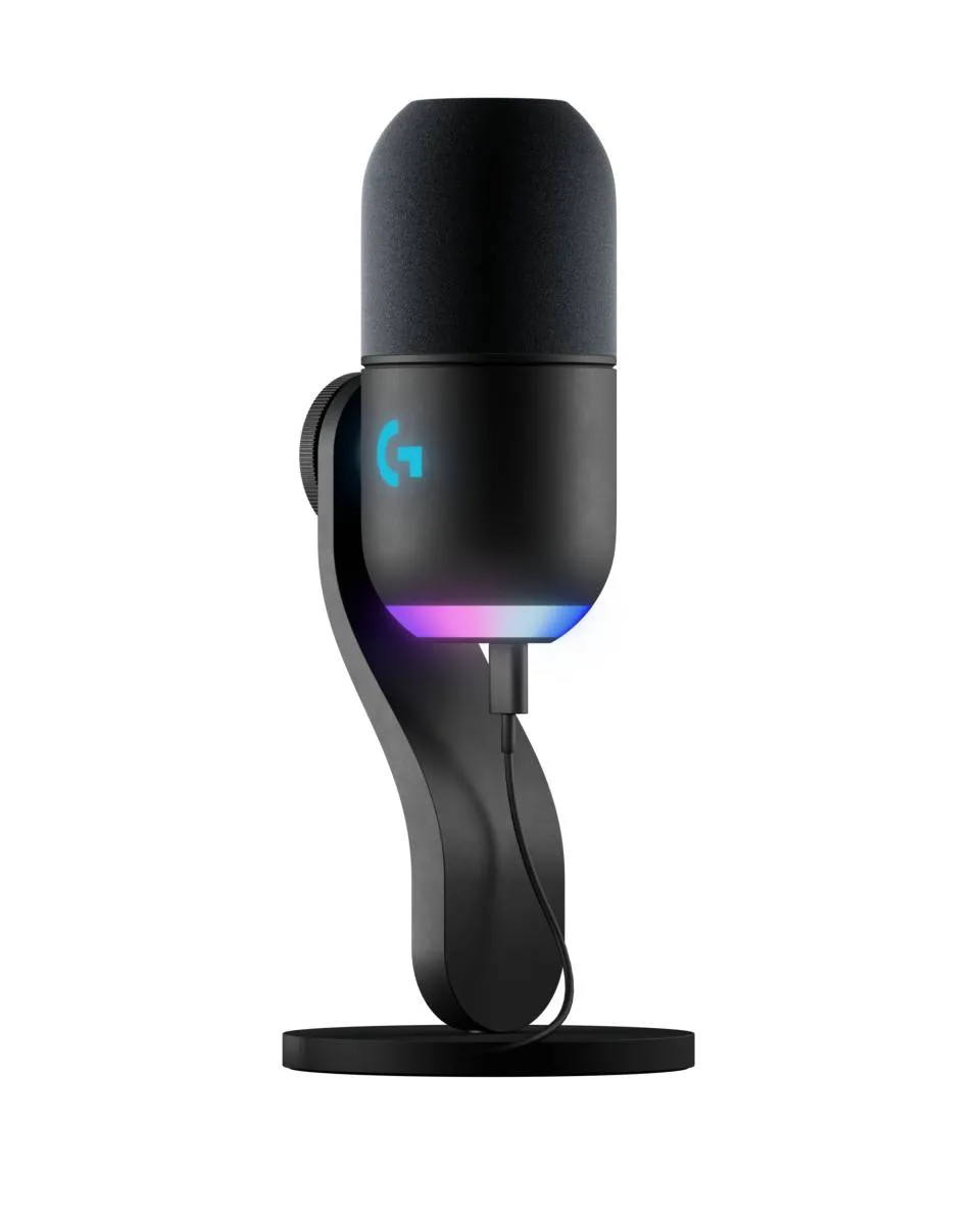 Mikrofon Logitech Yeti GX Black - Dynamic RGB Gaming Microphone with LIGHTSYNC 