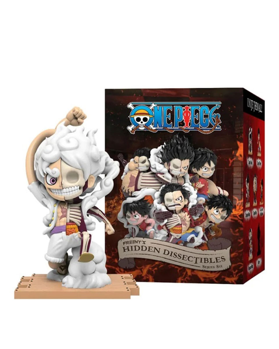 Mini Figure One Piece - Freeny's Hidden Dissectibles - Series 6 (Luffy Gear's) 