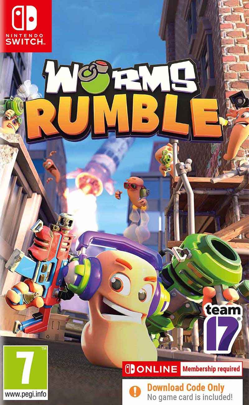 Switch Worms Rumble - Fully Loaded Edition ( Code in the Box ) 
