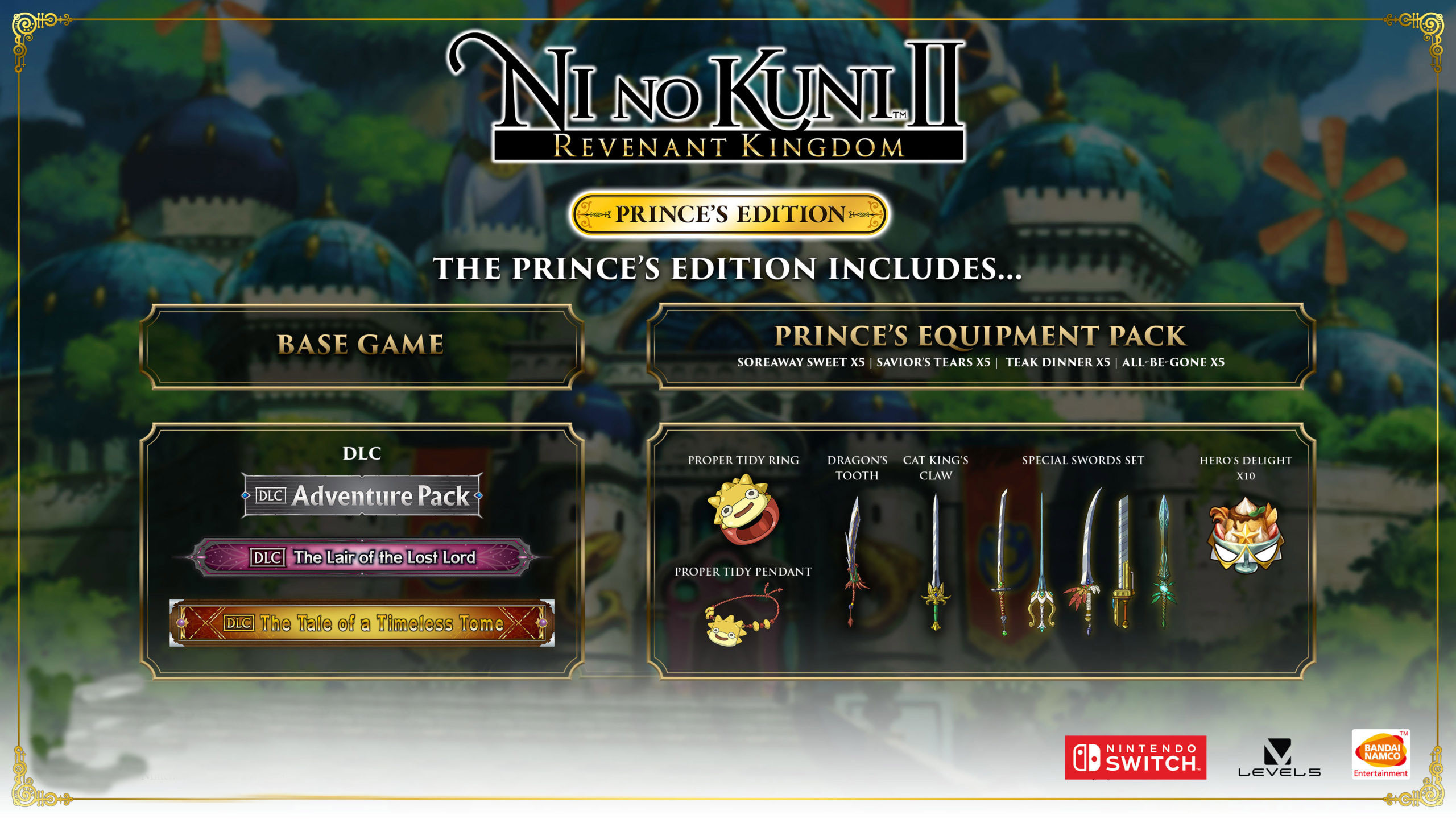 Switch Ni No Kuni II - Revenant Kingdom - Princes Edition 