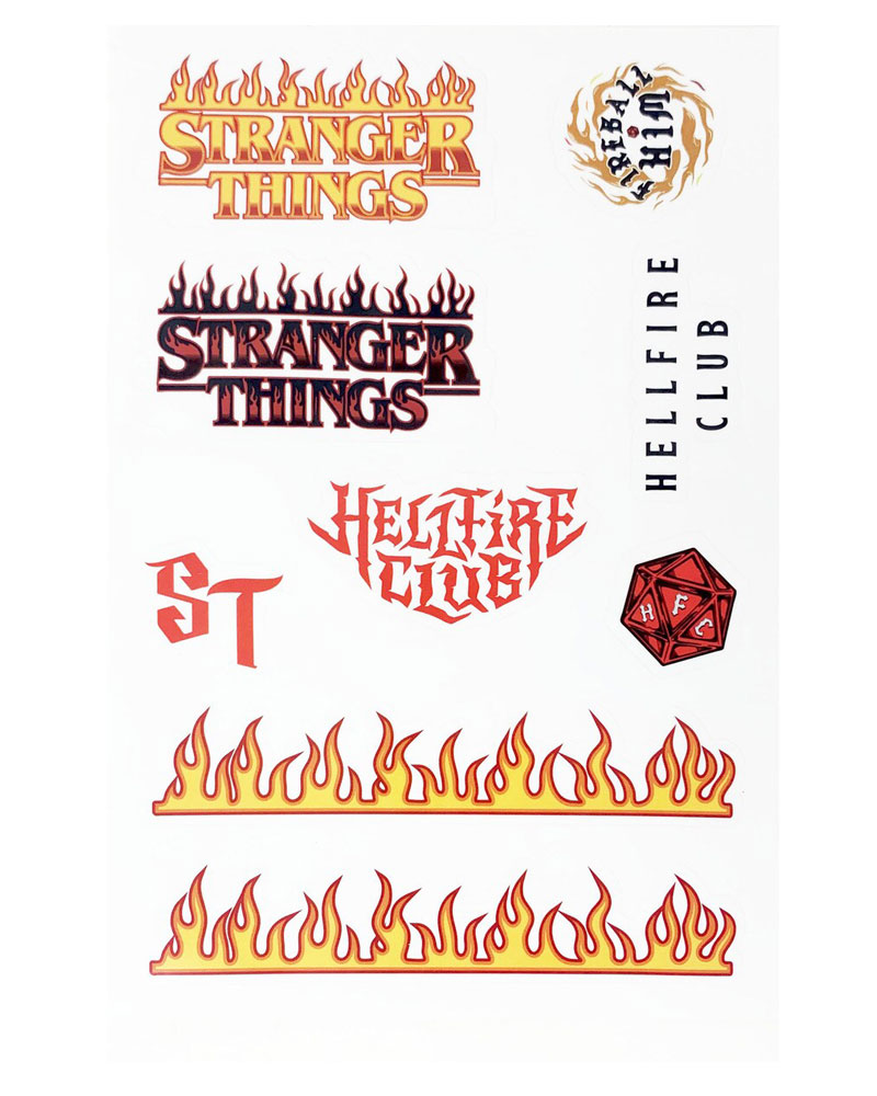 Nalepnice Stranger Things - Upside Down Battle - Tech Stickers 