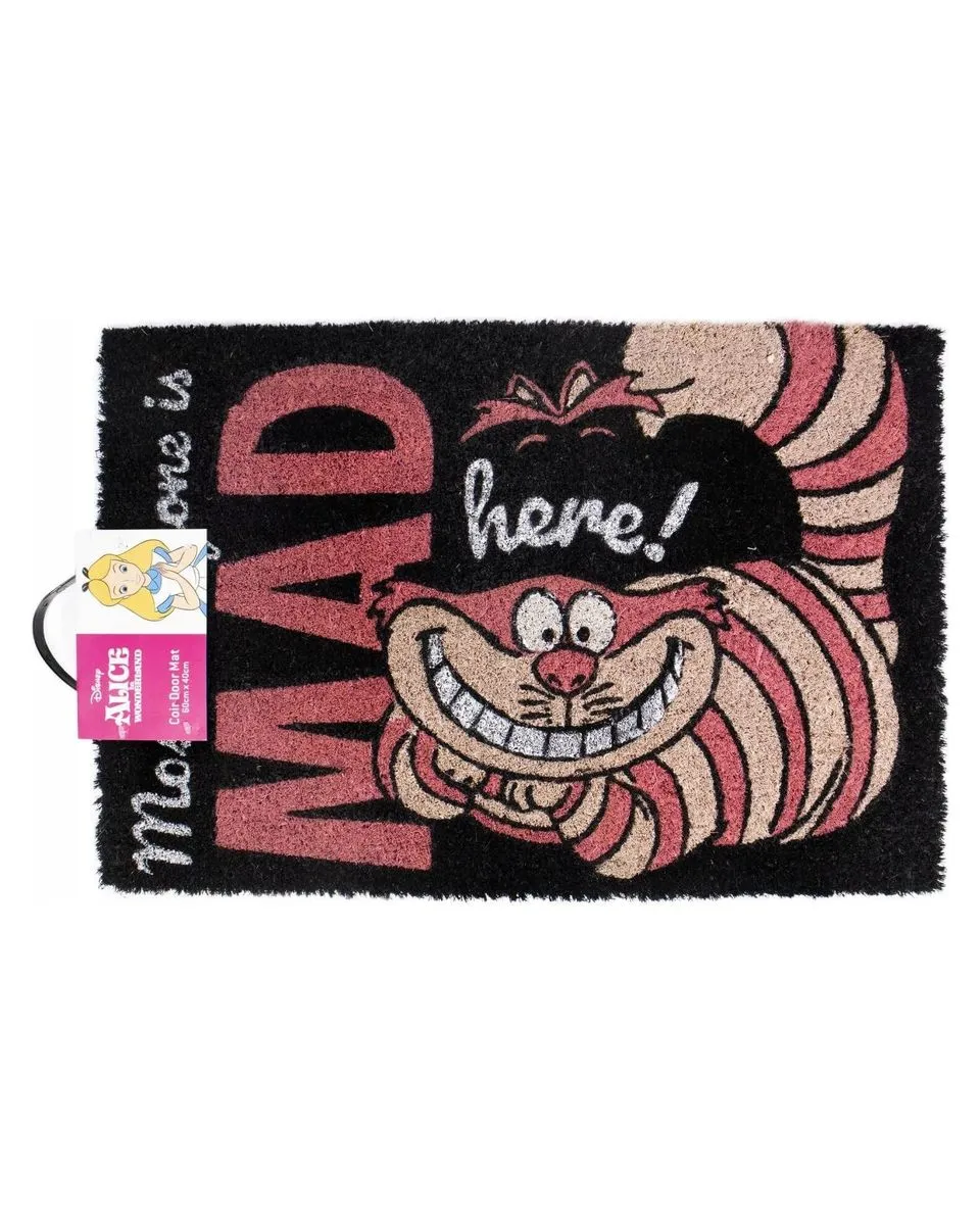 Otirač Alice In Wonderland - We're All Mad Here! - DoorMat 