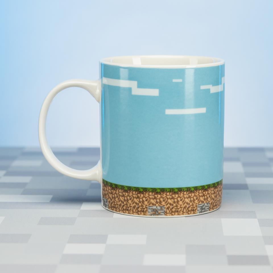 Šolja Paladone Minecraft - Build a Level Mug 