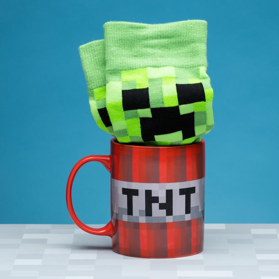 Set Paladone Mug And Socks - Minecraft 