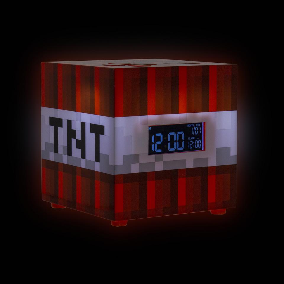 Sat Paladone Minecraft - TNT - Alarm Clock 