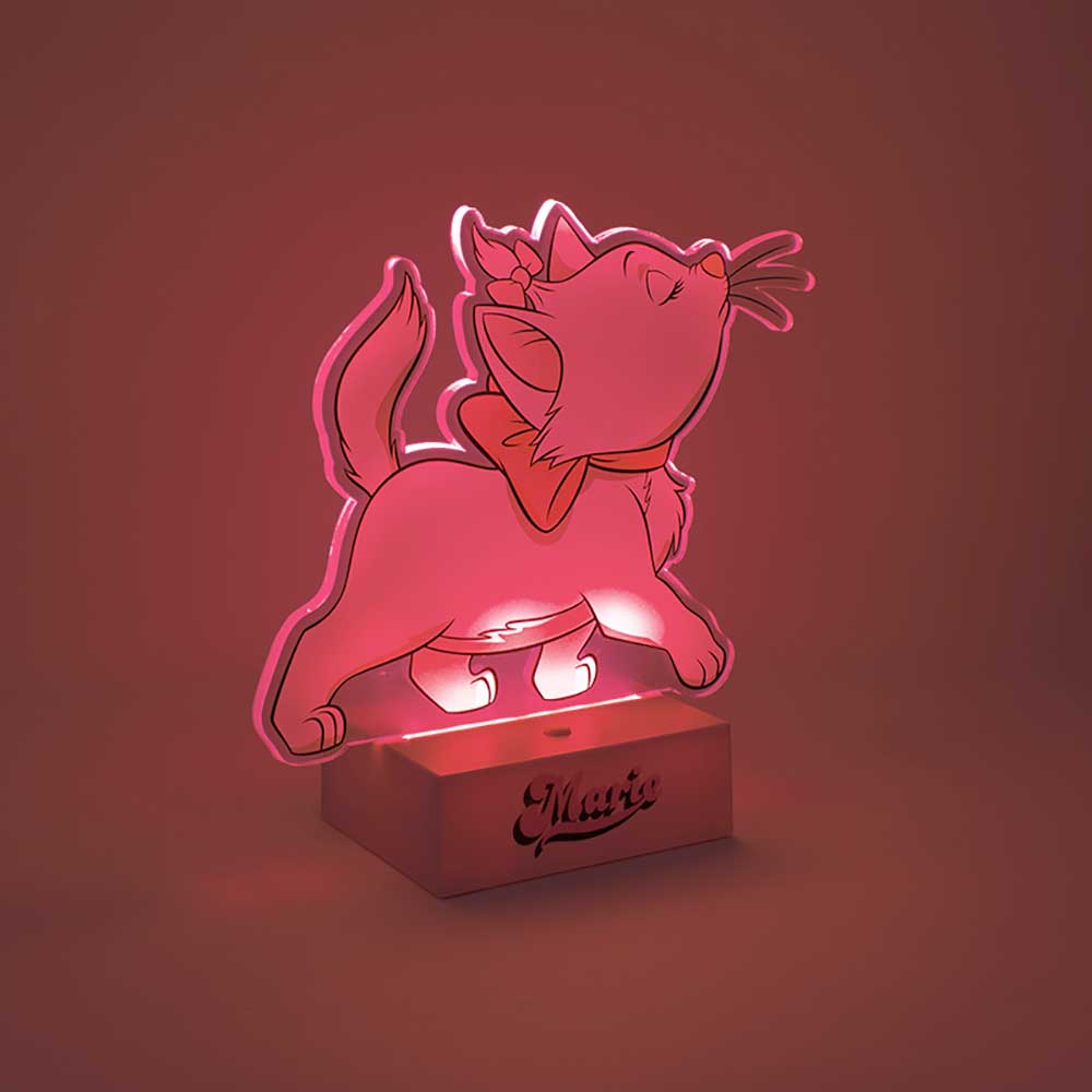 Lampa Paladone The Aristocats - Marie Led Light- Pink Led 