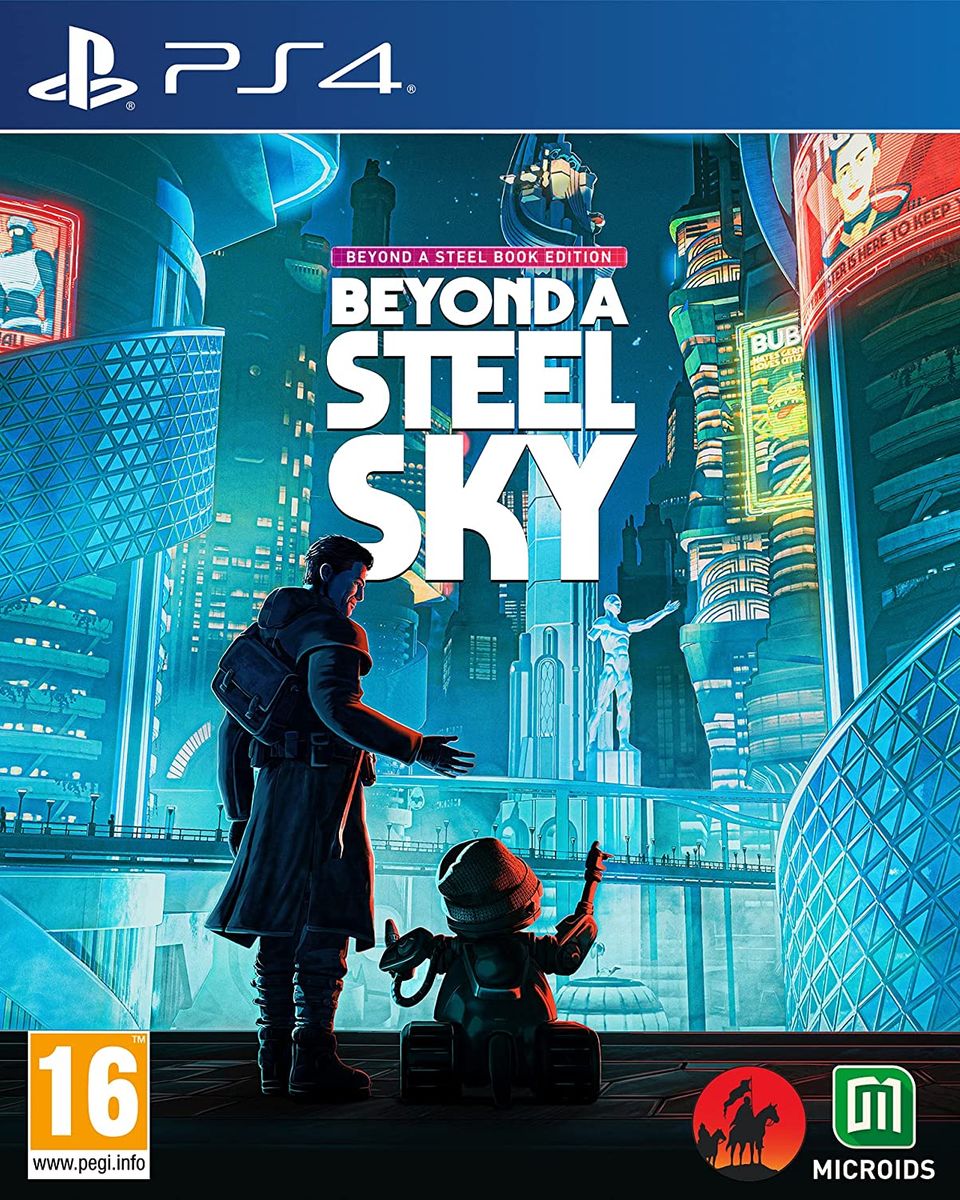 PS4 Beyond a Steel Sky - Steelbook Edition 