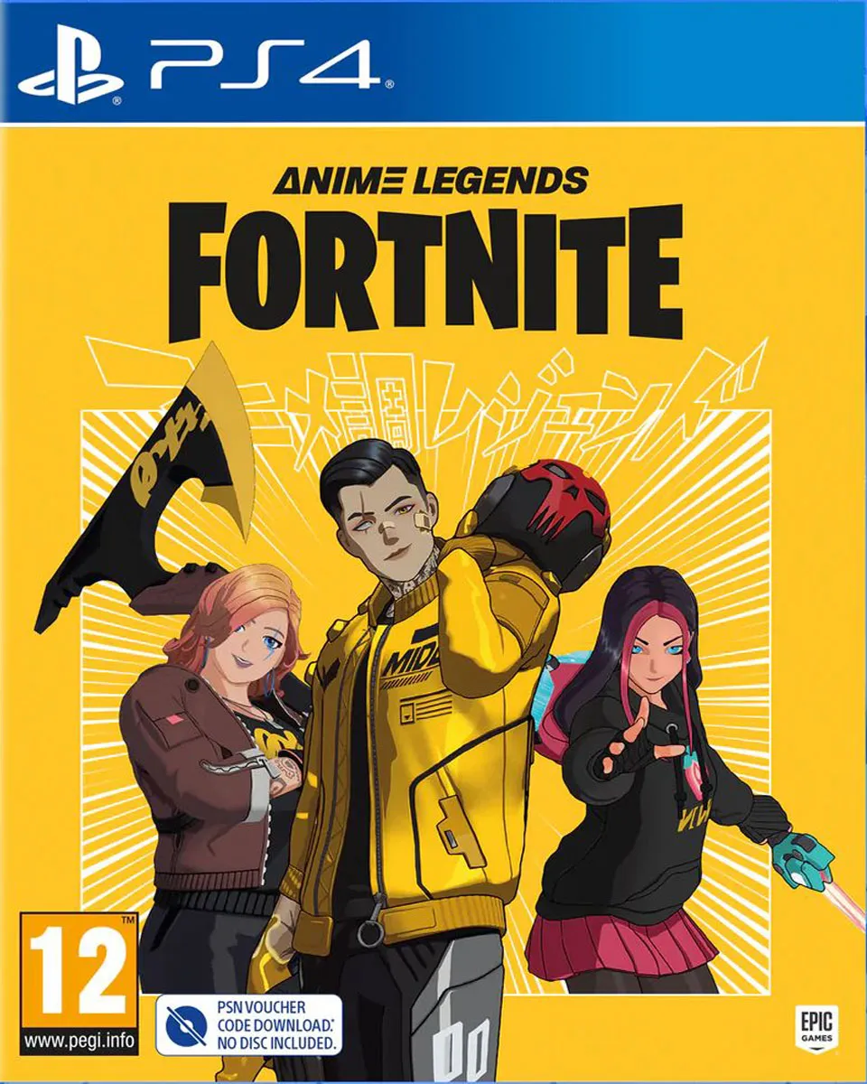 PS4 Fortnite - Anime Legends Pack